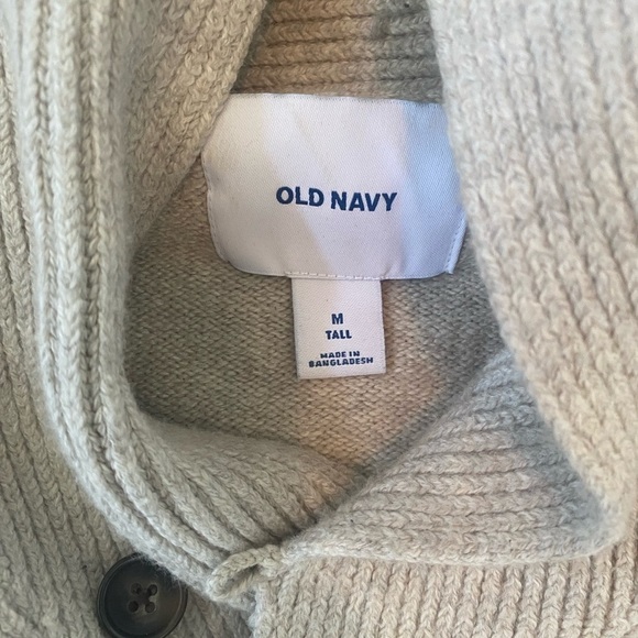 Old Navy Turtleneck Button Up Sweater - Picture 4 of 6
